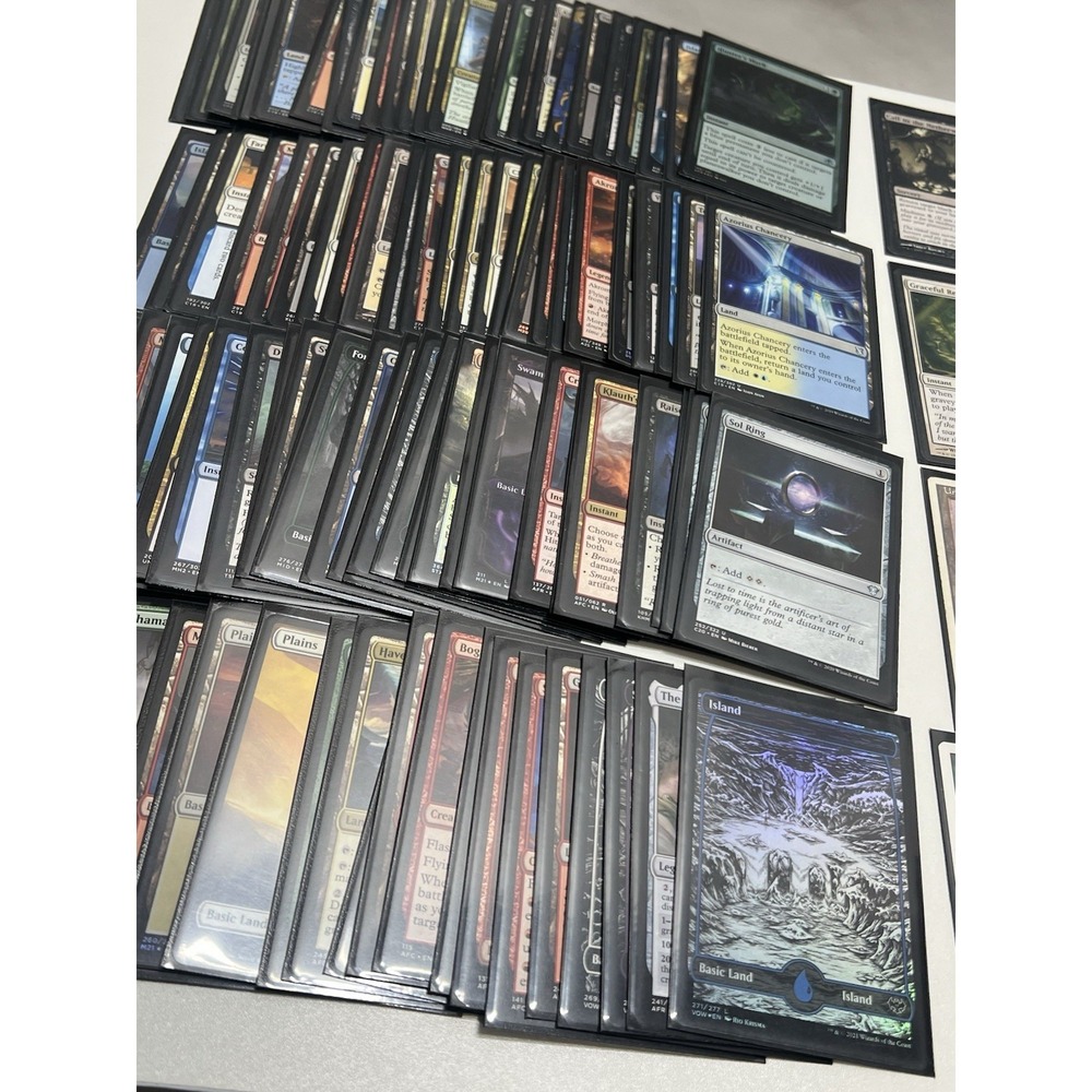 MAGIC THE GATHERING LOT OF 100+ Cards Common,Rare,Uncommon And More 90s